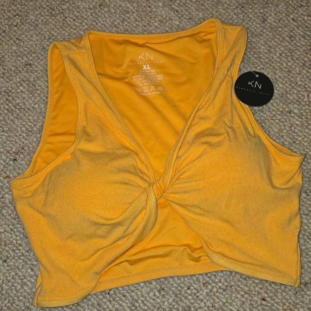 Twist Crop Top
